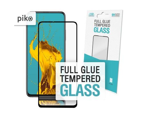 Скло захисне Piko Full Glue Xiaomi Mi 10T Lite black (1283126509650)