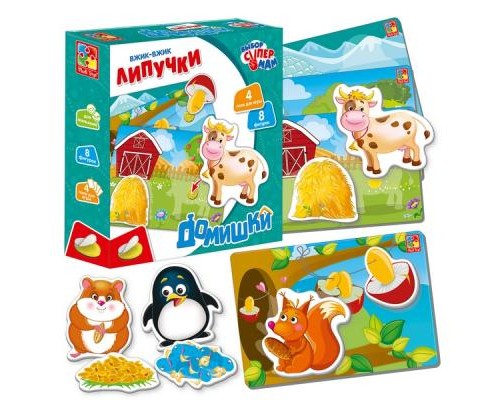 Розвиваюча іграшка Vladi Toys Вжик-вжик Липучки Будиночки рос (VT1302-24) Розвиваюча іграшка Vladi Toys Вжик-вжик Липучки Будиночки рос (VT1302-24)
