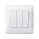 Вимикач Videx BINERA 3кл білий (VF-BNSW3-W)