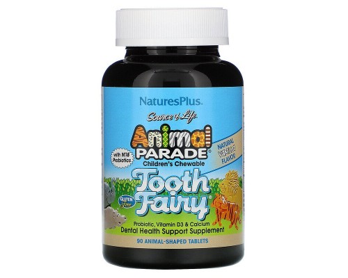 Пробіотики Natures Plus Пробіотик для Здоров'я Зубов і Порожнини Рота для Дітей, В (NAP-29948)