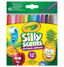 Набір для творчості Crayola Silly Scents Твіст воскової крейди з ароматом 12 шт. (256321.024)
