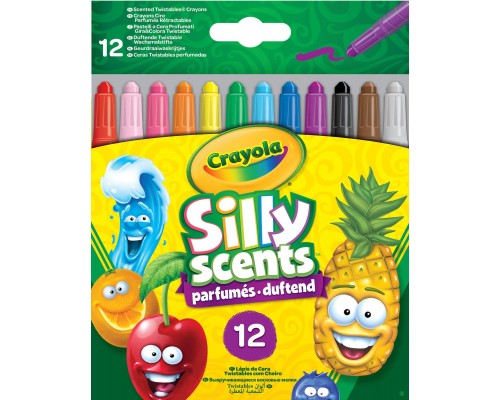 Набір для творчості Crayola Silly Scents Твіст воскової крейди з ароматом 12 шт. (256321.024)