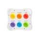 Розвиваюча іграшка Fat Brain Toys Сенсорна Колір Форма Dimpl Duo Брайль (F208EN)