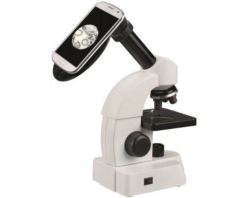 Мікроскоп Bresser Junior 40x-640x + набір для дослідів і адаптер для смартфона (929316)