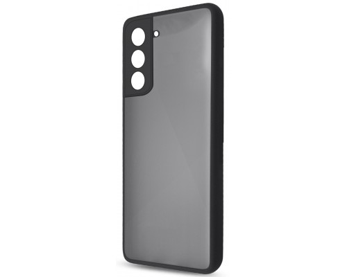 Чохол до мобільного телефона MakeFuture Samsung S21 FE Frame (Matte PC+TPU) Black (MCMF-SS21FEBK) Чохол до мобільного телефона MakeFuture Samsung S21 FE Frame (Matte PC+TPU) Black (MCMF-SS21FEBK)