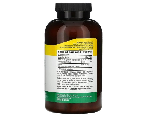 Амінокислота Country Life L-Лізин 1000мг, L-Lysine, 100 таблеток (CLF1311) Амінокислота Country Life L-Лізин 1000мг, L-Lysine, 100 таблеток (CLF1311)