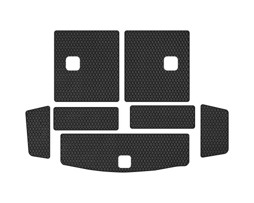 Килимок в багажник EVAtech Chevrolet Captiva (C140) 7 seats MT 2011_2018 1 пок SUV EU (CT1173BE7RBB)