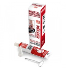 Герметик автомобільний MOLDER UNIVERSAL-DICHTMASSE RED 85г +370С (SIL370)