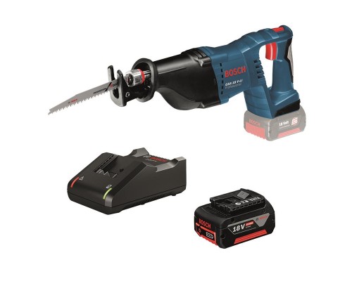Шабельна пила Bosch GKS 18 V-LI + GBA 18 4,0 Ач + GAL 18V-40 (0.615.990.L6H)