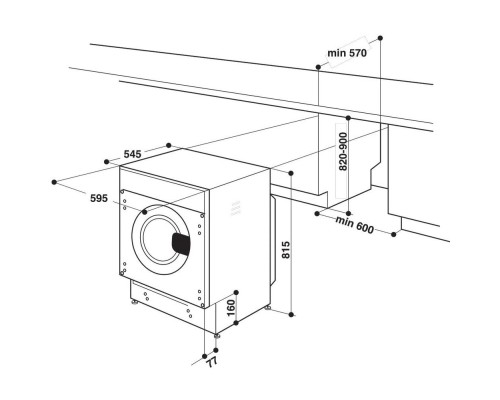 Пральна машина Whirlpool BIWMWG71484E