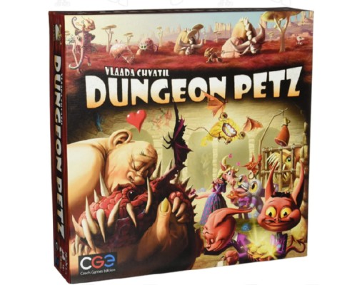 Настільна гра Czech Games Edition Dungeon Petz (Улюбленці Підземель), англійська (8594156310158)
