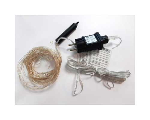 Гірлянда Luca Lighting Оберемок струн 2 м срібна струна теплий білий (8718861853377)