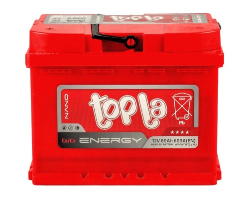 Акумулятор автомобільний Topla 60 Ah/12V Energy (108 160)