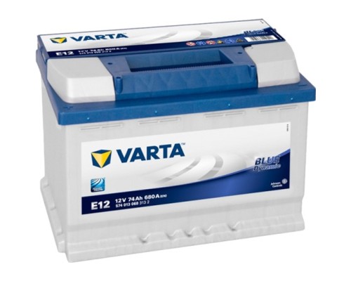 Акумулятор автомобільний Varta 74Ач Blue Dynamic E12 (574013068)