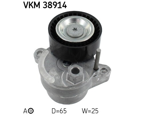 Ролик натягувача ременя SKF VKM 38914