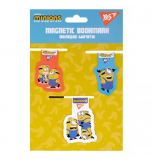 Закладки для книг Yes магнітні Minions, 3 шт (707831)