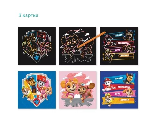 Набір для творчості DoDo гравюр Paw Patrol 3 шт (200194)