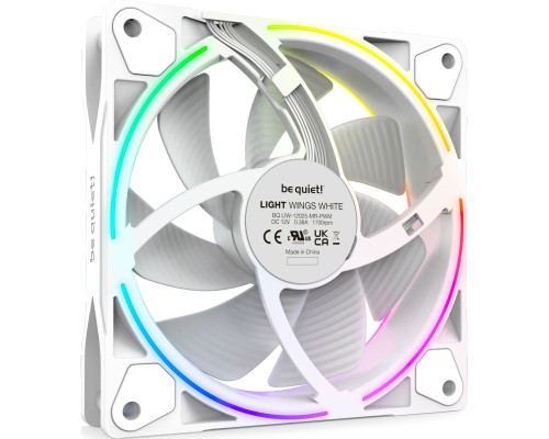 Кулер до корпусу Be quiet! Light Wings White 120mm PWM (BL100)