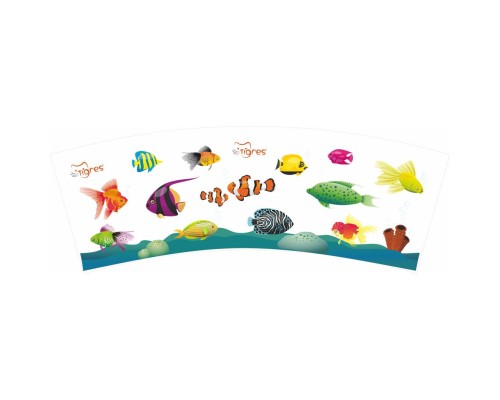 Іграшка для піску Tigres Підводний світ 5 елементів з термонаклейкою (39908)