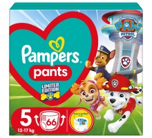 Підгузки Pampers Junior Розмір 5 (12-17кг) Paw Patrol 66 шт (8006540863619)