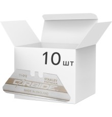 Лезо Stanley Carbide, трапецеподібні із закругленими кутами, 10 штук. (FMHT11012-2)