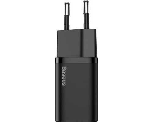Зарядний пристрій Baseus 1xUSB 25W (USB-C) + Cable Type-C black (TZCCSUP-L01)