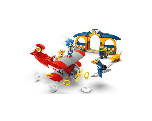 Конструктор LEGO Sonic the Hedgehog Майстерня Тейлз і літак Торнадо 376 деталей (76991)