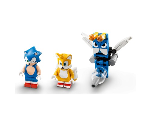 Конструктор LEGO Sonic the Hedgehog Майстерня Тейлз і літак Торнадо 376 деталей (76991)