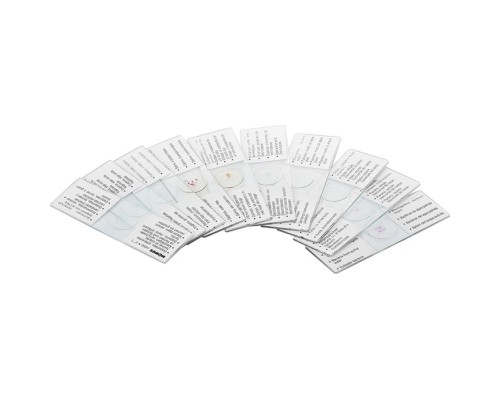 Набір мікропрепаратів Konus Зоологія Людські та тваринні паразити 10 шт (4918)