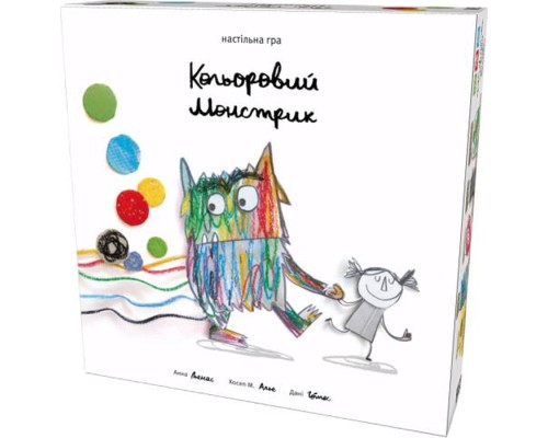 Настільна гра Feelindigo Кольоровий Монстрик (The Color Monster) українська (LFCACB181) Настільна гра Feelindigo Кольоровий Монстрик (The Color Monster) українська (LFCACB181)