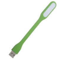 Лампа USB Optima LED, гнучка, зелений (UL-001-GR)