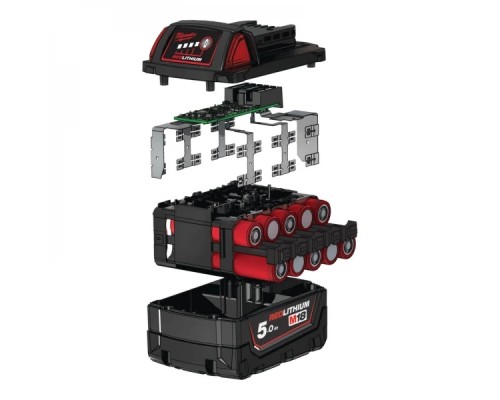 Акумулятор до електроінструменту Milwaukee Li-Ion M18 B5 5Ah (4932430483)