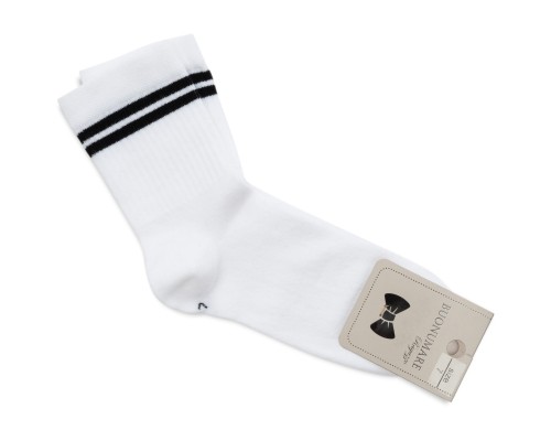 Шкарпетки дитячі UCS Socks зі смужками (M0C0101-2523-9G-white)