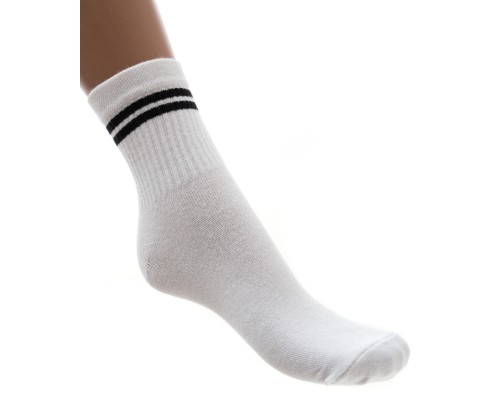 Шкарпетки дитячі UCS Socks зі смужками (M0C0101-2523-9G-white)