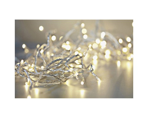 Гірлянда ColorWay LED 100 10м (8 функцій) теплий колір USB (CW-G-100L10U)