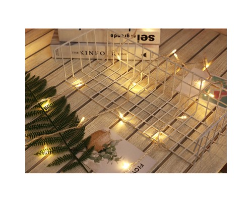 Гірлянда ColorWay LED 100 10м (8 функцій) теплий колір USB (CW-G-100L10U)