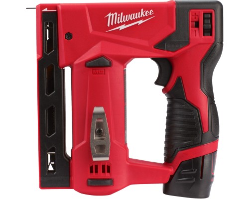 Степлер будівельний Milwaukee M12 BST-202X 2x2Ah, HD кейс (4933459635)