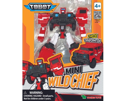 Трансформер Tobot Детективи Галактики С3 міні Вайлд Чіф (301140)
