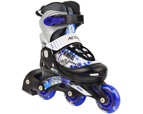 Роликові ковзани Action Zero Комплект Синій 26-29 (PW117CE308905/26-29)