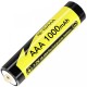 Акумулятор Liitokala AAA 1000mAh 1.2V Ni-MH, blister 1 pcs (Ni-10/AAA) 