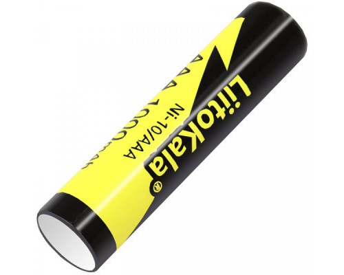 Акумулятор Liitokala AAA 1000mAh 1.2V Ni-MH, blister 1 pcs (Ni-10/AAA) 