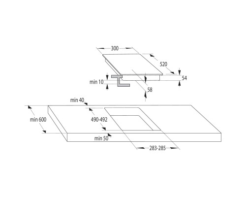 Варочна поверхня Gorenje GI3201BC