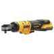 Гайковерт DeWALT кутовий, 12V XR Li-lon 2Ач, безщітковий, 81 Нм, сумка (DCF503D1)