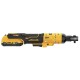Гайковерт DeWALT кутовий, 12V XR Li-lon 2Ач, безщітковий, 81 Нм, сумка (DCF503D1)