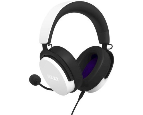 Навушники NZXT Wired Closed Back Headset 40mm White V2 (AP-WCB40-W2)
