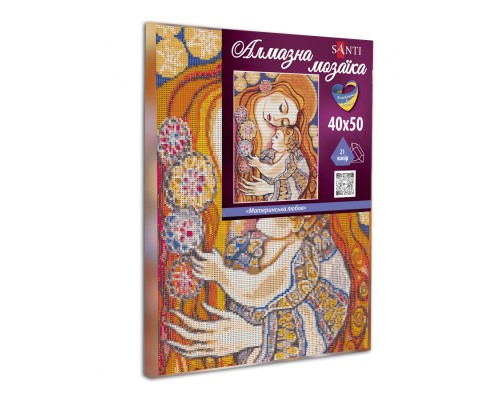 Картина по номерам Santi Материнська любов 40*50 см алмазна мозаїка (954708)