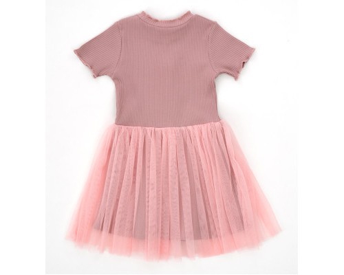 Плаття дитяче POP FASHION з фатиновою спідницею (7467-98G-pink) Плаття дитяче POP FASHION з фатиновою спідницею (7467-98G-pink)