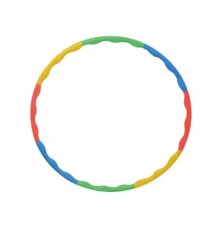Масажний обруч LiveUp Hula Hoop LS3326 різнокольоровий 88см (6951376107241)