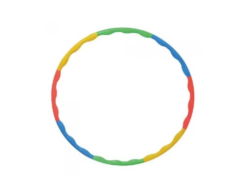 Масажний обруч LiveUp Hula Hoop LS3326 різнокольоровий 88см (6951376107241)