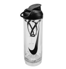 Пляшка для води Nike TR Recharge Shaker Bottle 2.0 24 OZ чорний, білий 709 мл N.101.0724.910.24 (887791761873)